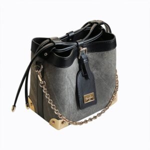 Bucket Bag 2025 Spring/Summer New Design - Black/Brown Luxury Stylish Shoulder Crossbody Bucket Bag