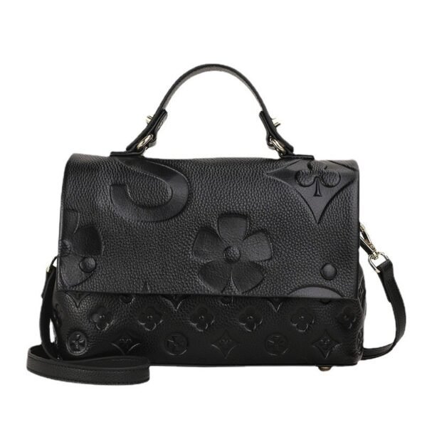 Qiandian Genuine Top-Grain Leather Bag - 2025 New Fashionable Versatile Summer Handbag for Women (Genuine Leather Shoulder/Crossbody Bag) - Image 7