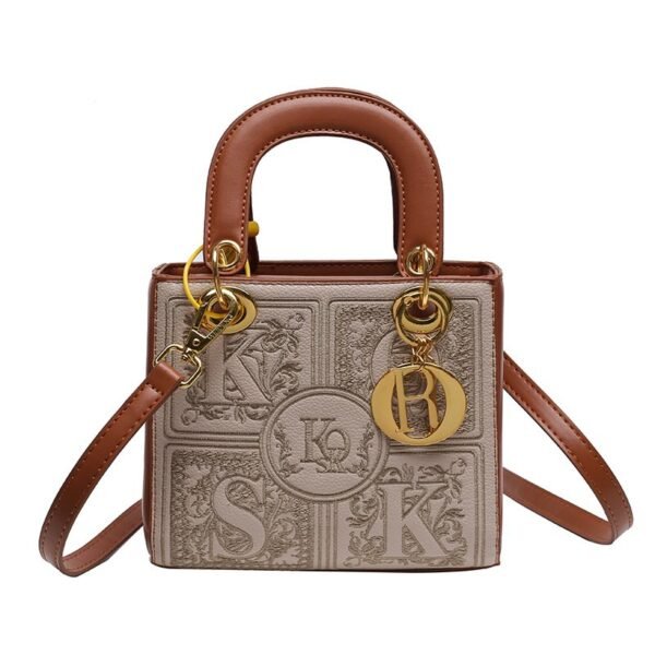 New Stylish Versatile Shoulder/Crossbody Embroidered Lady Dior Bag - Luxury Designer Small Square Bag for Women - Image 6