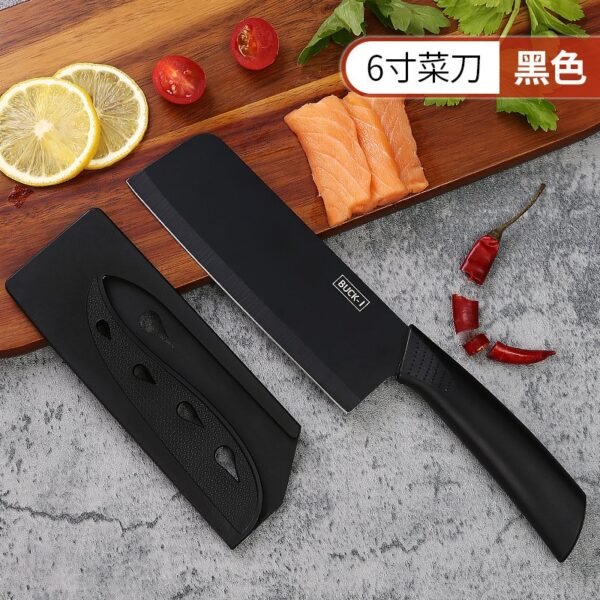 Fruit Knife with Sheath Set - Complete Kitchen Cutting Tools (Includes Chopping Board) for Dorms/Home Use - Image 3