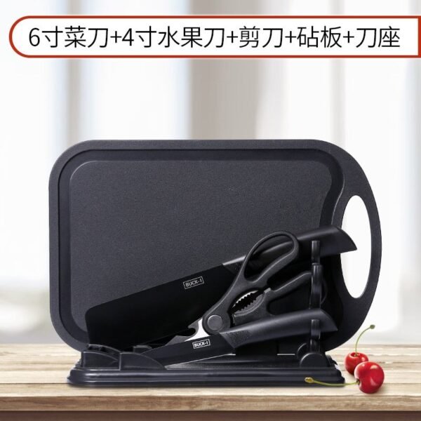 Fruit Knife with Sheath Set - Complete Kitchen Cutting Tools (Includes Chopping Board) for Dorms/Home Use - Image 5