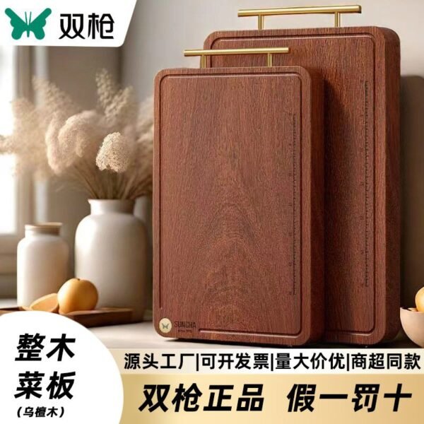 Suncha Zebrawood Cutting Board - Double-Side Premium Hardwood Butcher Block (Wholesale Available) - Image 2