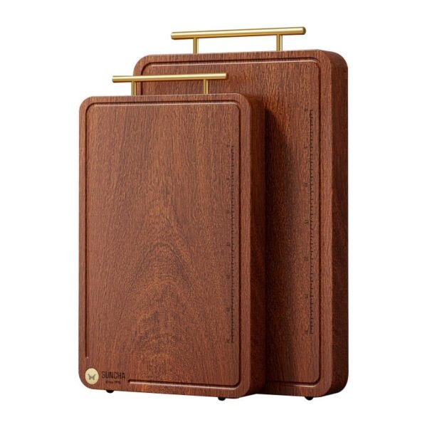 Suncha Zebrawood Cutting Board - Double-Side Premium Hardwood Butcher Block (Wholesale Available)
