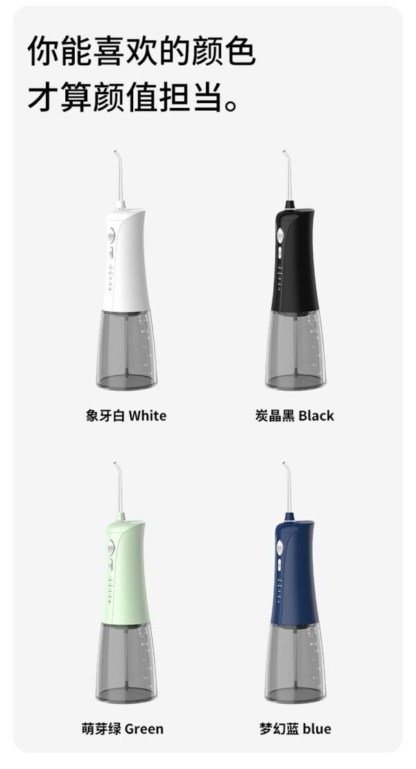 New Large-Capacity Electric Oral Irrigator - Portable Dental Water Flosser for Home Teeth Cleaning - Image 9