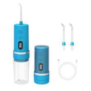 Portable Electric Water Flosser - Compact Oral Irrigator for Travel (Dental Hygiene Essential)